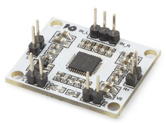 versterkermodule digitaal 2 x 10 W wit