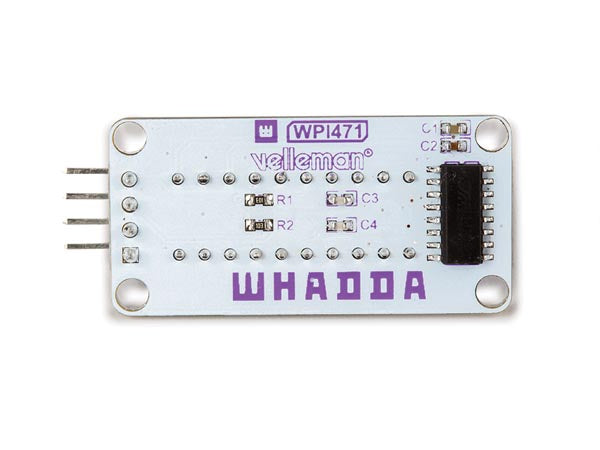 weergavemodule 2-draads 3.3 5 V DC staal zilver