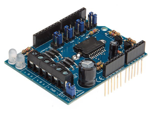 Whadda Motor & Power shield Arduino 68 x 53 mm blauw