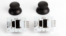 joystick-module XY 47 x 25 x 32 mm staal zwart 2 stuks