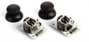 joystick-module XY 47 x 25 x 32 mm staal zwart 2 stuks