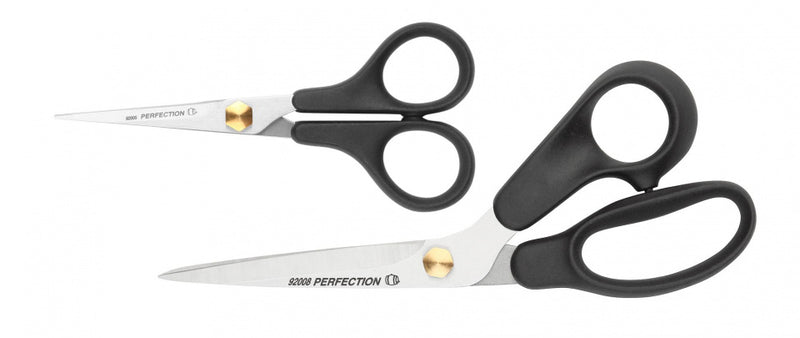 scharenset 13/20 cm RVS zwart/zilver 2-delig