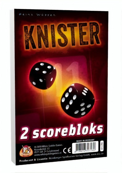 Knister Scoreblokken Uitbreidingsset, 2st.