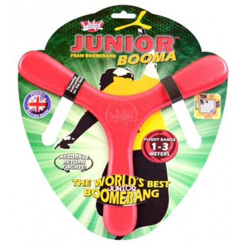 boomerang Booma Junior 3 gram rood 26,5 cm