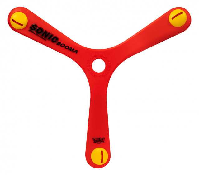 boomerang Sonic Booma 29,6 cm polymeer rood