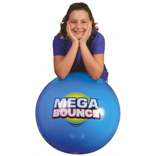 stuiterbal Mega Bounce junior 140 cm blauw