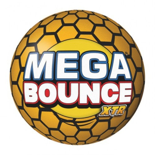 stuiterbal Mega Bounce XTR 7 cm geel 68 gram