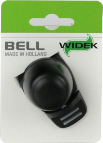 Fietsbel Widek Compact 2 - zwart (op kaart)