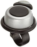 fietsbel Soft Touch 46 mm zilver