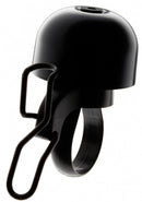 Fietsbel Widek Paperclip Mini - zwart (op kaart)