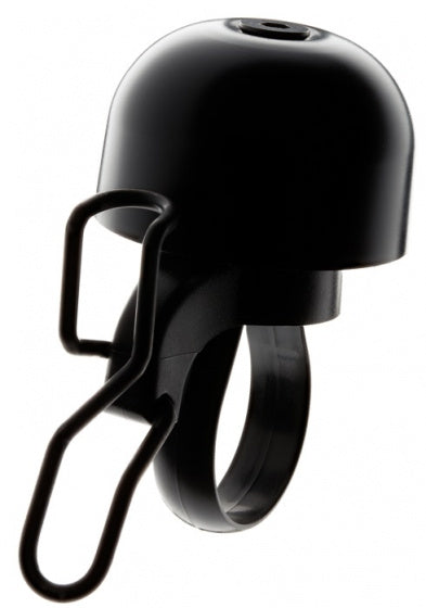 Fietsbel Widek Paperclip Mini - zwart (op kaart)