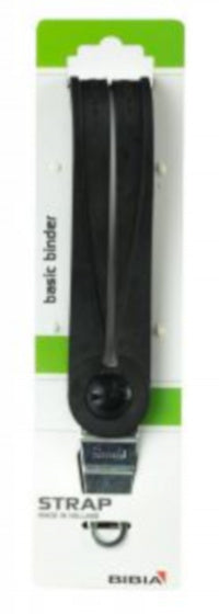 Snelbinder Bibia Basic TGS 12mm rubber met knop en asplaat (op kaart)