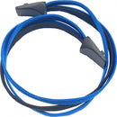 snelbinders Trio 28 inch elastaan blauw/zwart