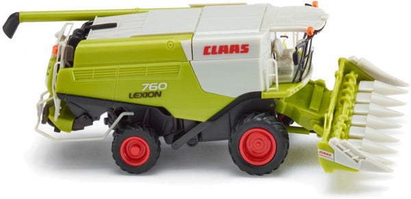 miniatuur-maaidorser Claas Lexion 760 1:87 groen