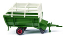 miniatuur hooiwagen 1:87 groen/wit