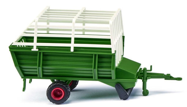 miniatuur hooiwagen 1:87 groen/wit