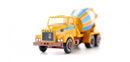 miniatuurauto betonmixer Volvo N10 1:87 geel/blauw
