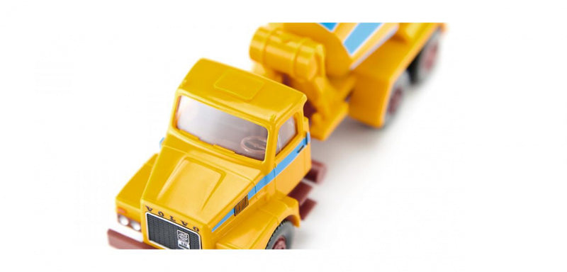 miniatuurauto betonmixer Volvo N10 1:87 geel/blauw