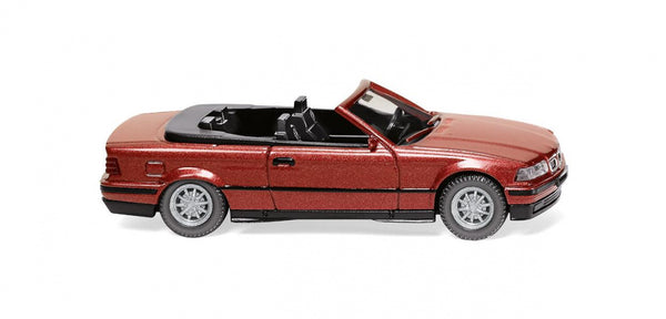 miniatuurauto BMW 325i Cabrio 1:87 rood