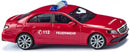 miniatuurauto brandweer MB E-class W213 zink 1:87 rood