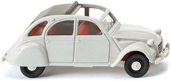 miniatuurauto Citroën 2 CV 1:87 grijs