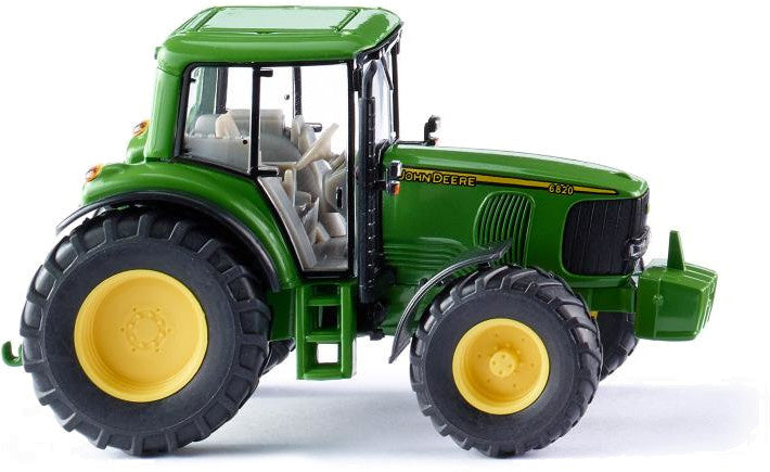 miniatuurtractor John Deere 6820 1:87 groen