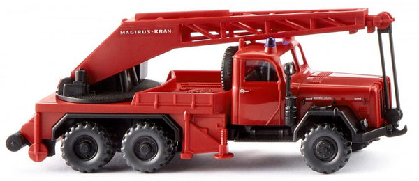 miniatuurauto Magirus Uranus KW 15 brandweer 1:87 rood