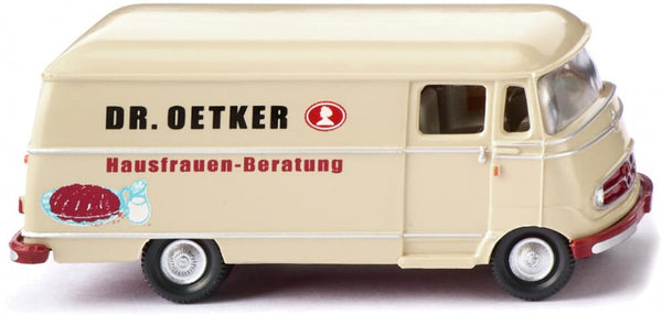 miniatuurauto MB L 319 Dr. Oetker 1:87 beige