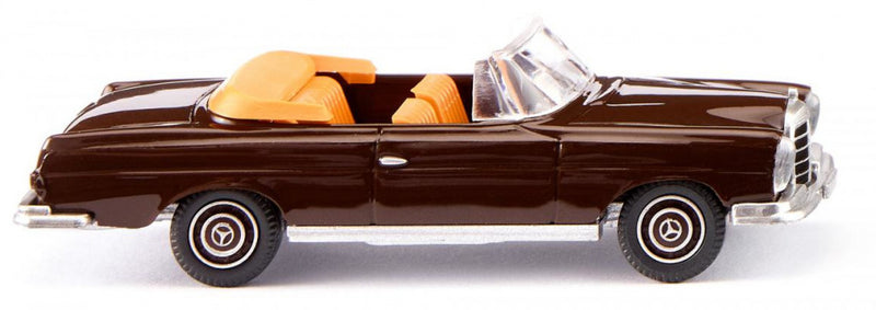 miniatuurauto Mercedes-Benz 280 SE Cabrio 1:87 bruin