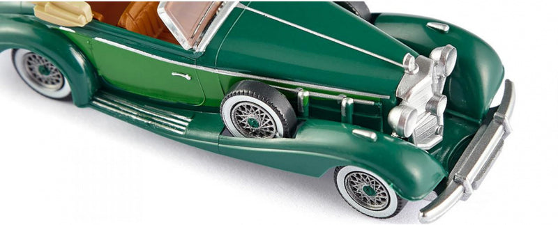 miniatuurauto Mercedes Benz 540 K Cabrio 1:87 groen