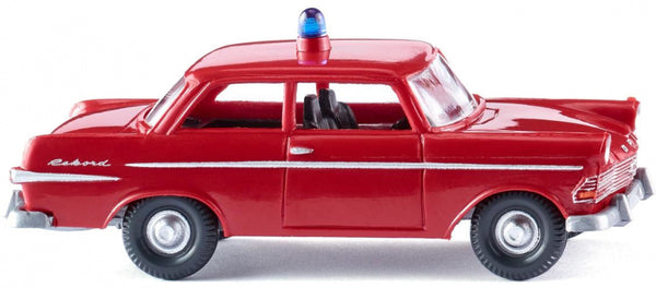 miniatuurauto Opel Rekord ´60 Fire Chief 1:87 rood
