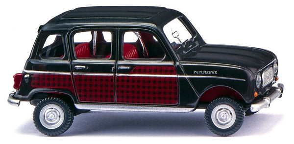 miniatuurauto Renault R4 'Parisienne' 1:87 zwart/rood