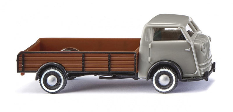 miniatuurauto Tempo Matador 1:87 bruin/grijs