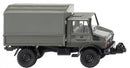 miniatuurvrachtwagen Unimog U 1700L 1:87 grijs