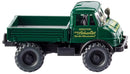 miniatuurvrachtwagen Unimog U 406 1:87 groen