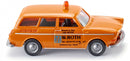 miniatuurauto VW 1600 Variant die-cast zink 1:87 oranje