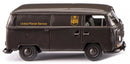 miniatuurauto VW bus T2 'ups' 1:87 donkerbruin