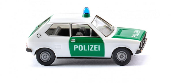 miniatuurauto VW Polo 1 Polizei 1:87 groen/wit