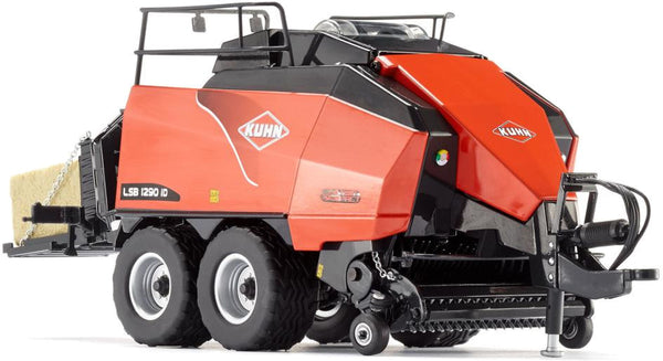 miniatuurbalenpers Kuhn LSB 1290iD die-cast zink 1:32 rood