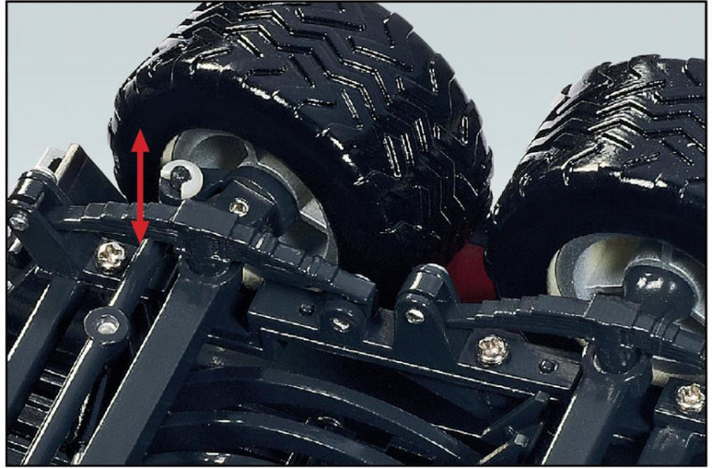 miniatuurbalenpers Kuhn LSB 1290iD die-cast zink 1:32 rood