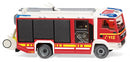 miniatuurbrandweer Euro 6 Man TGM 1:87 rood