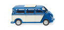 miniatuurbus DKW 1:87 blauw/wit