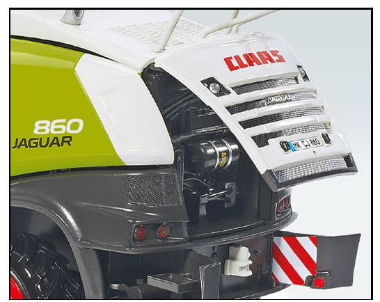 miniatuurhakselaar Claas Jaguar 860 & O750 zink 1:32 groen