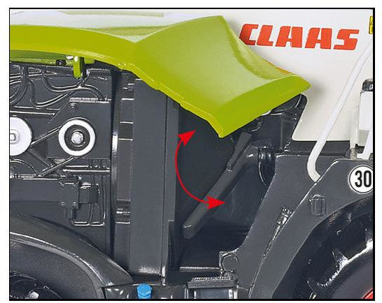 miniatuurhakselaar Claas Jaguar 860 & O750 zink 1:32 groen