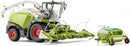 miniatuurhakselaar Claas Jaguar 860 & O750 zink 1:32 groen
