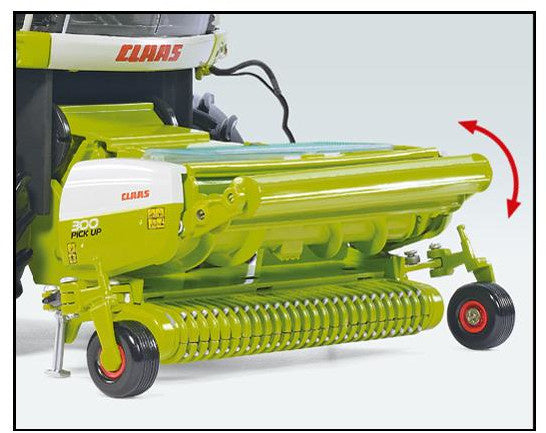 miniatuurhakselaar Claas Jaguar 860 & O750 zink 1:32 groen