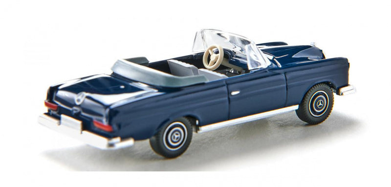 miniatuurauto MB 280 SE Cabrio 1:87 blauw