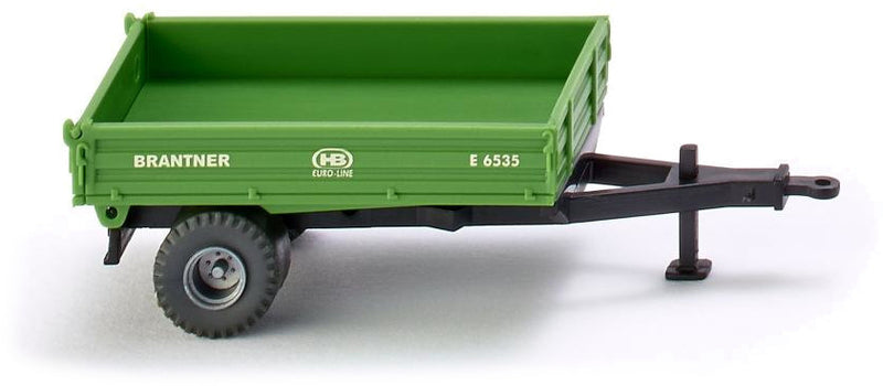 miniatuurkipper Brantner Single Axle 1:87 groen