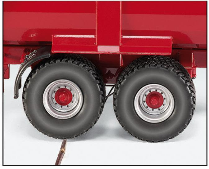 miniatuurkipper Krampe Big Body 650 S 1:32 zink rood