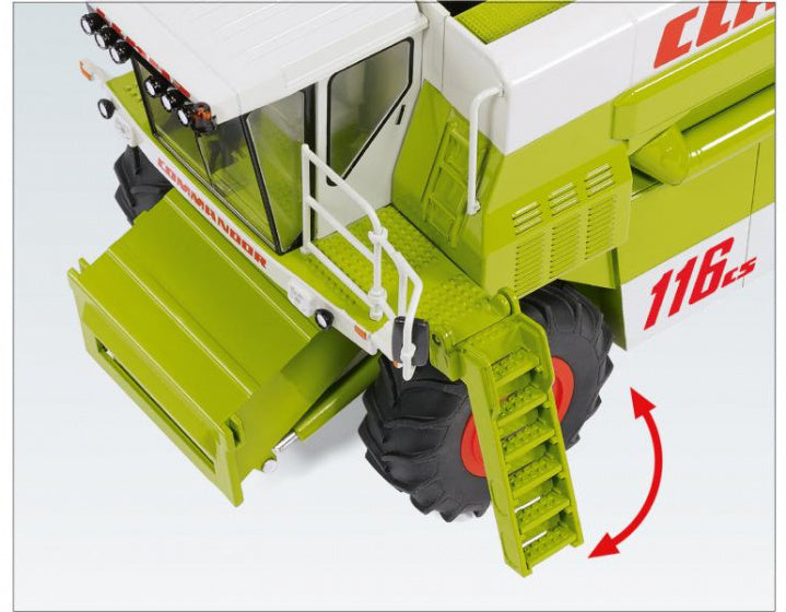 miniatuurmaaidorser Claas Commandor 116CS zink 1:32 groen